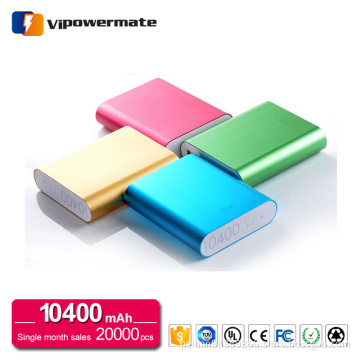 Factory universal laptop rohs power bank charger 8000mah/ 10400mah